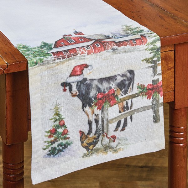 Christmas At The Farm Runner 54"L Park Designs
